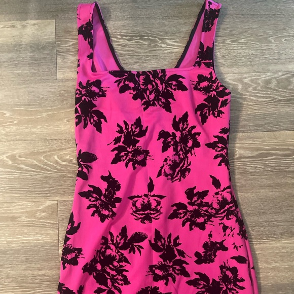 Hot pink dark Pink and black Palm Springs Dress BARBIE look 1x - Picture 6 of 15